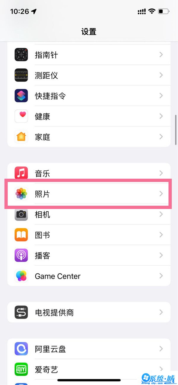 iphone同步相册怎么开启