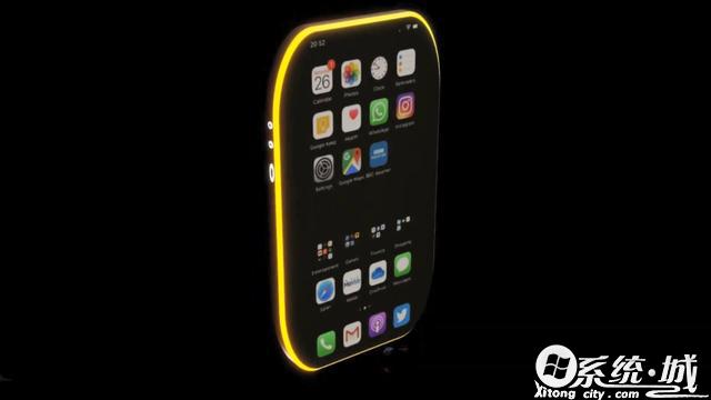 iPhone15渲染图：跑马灯式七彩设计，比华为Mate50Pro漂亮太多了