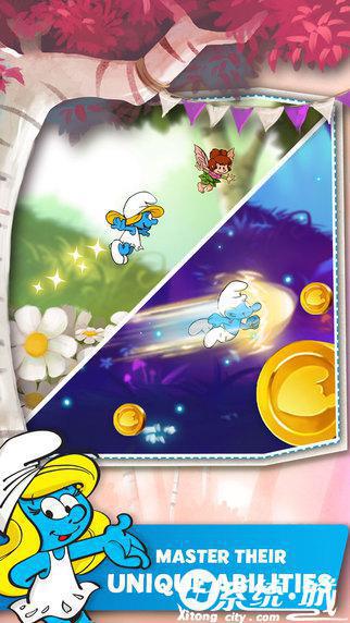 蓝精灵跑酷游戏下载