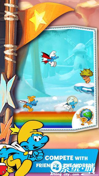 蓝精灵跑酷游戏下载